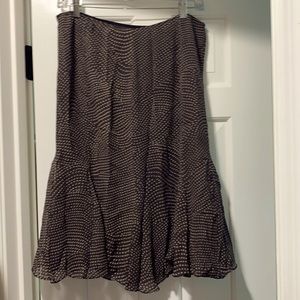 Adrienna Papell silk and chiffon Skirt